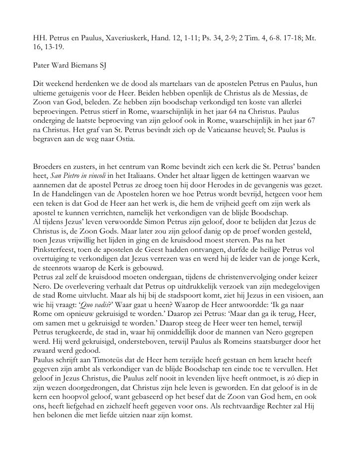 First page of 29 juni 2025