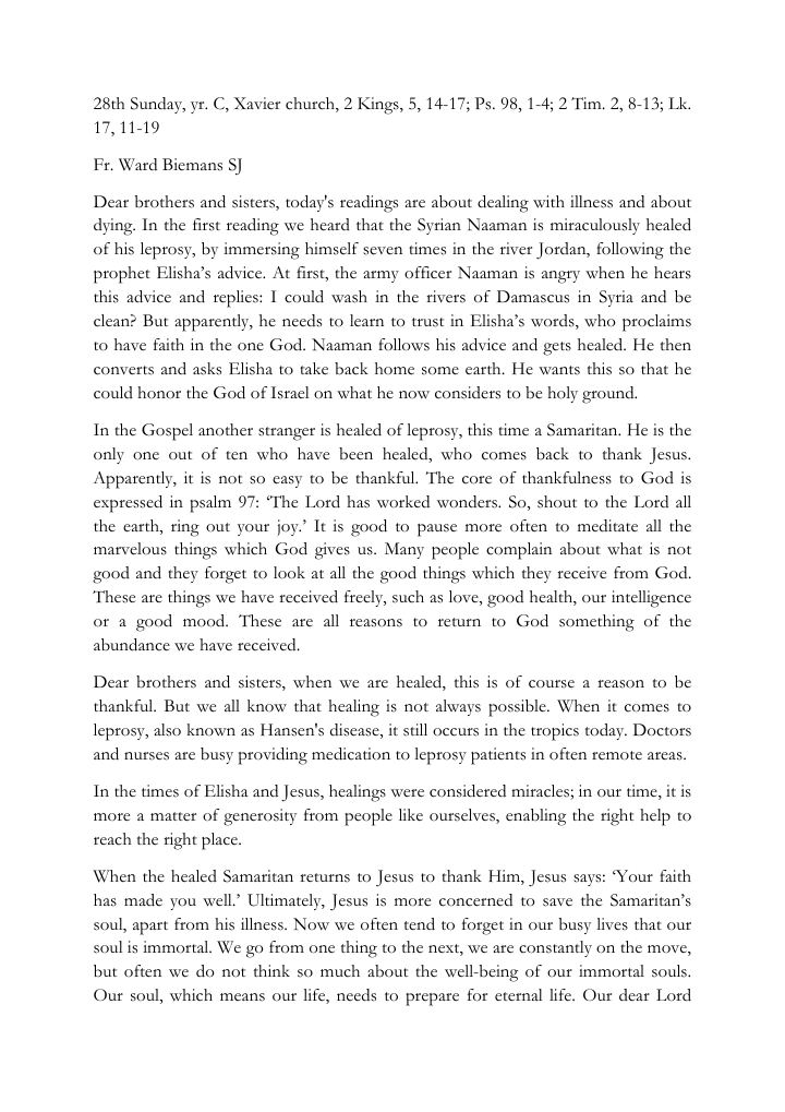 First page of 11 October 2025