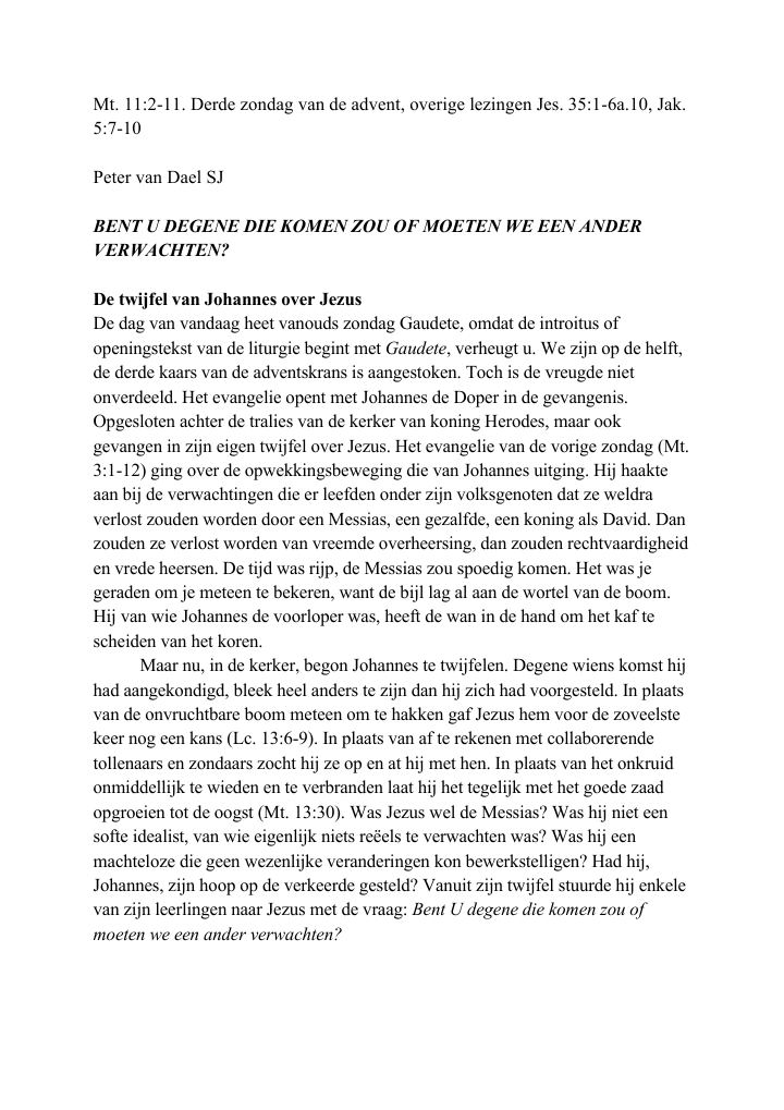 Eerste pagina van 11 december 2022