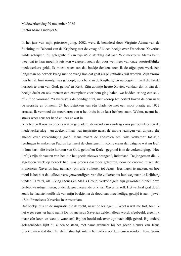 Eerste pagina van 29 november 2025