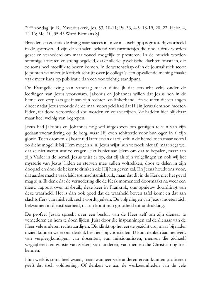 Eerste pagina van 17 oktober 2021