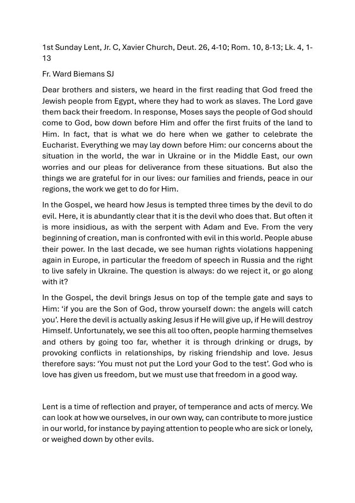 First page of 8 March 2025