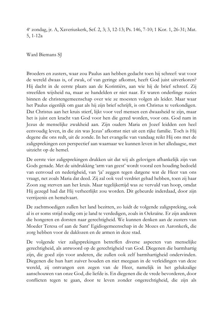 First page of 1 februari 2026