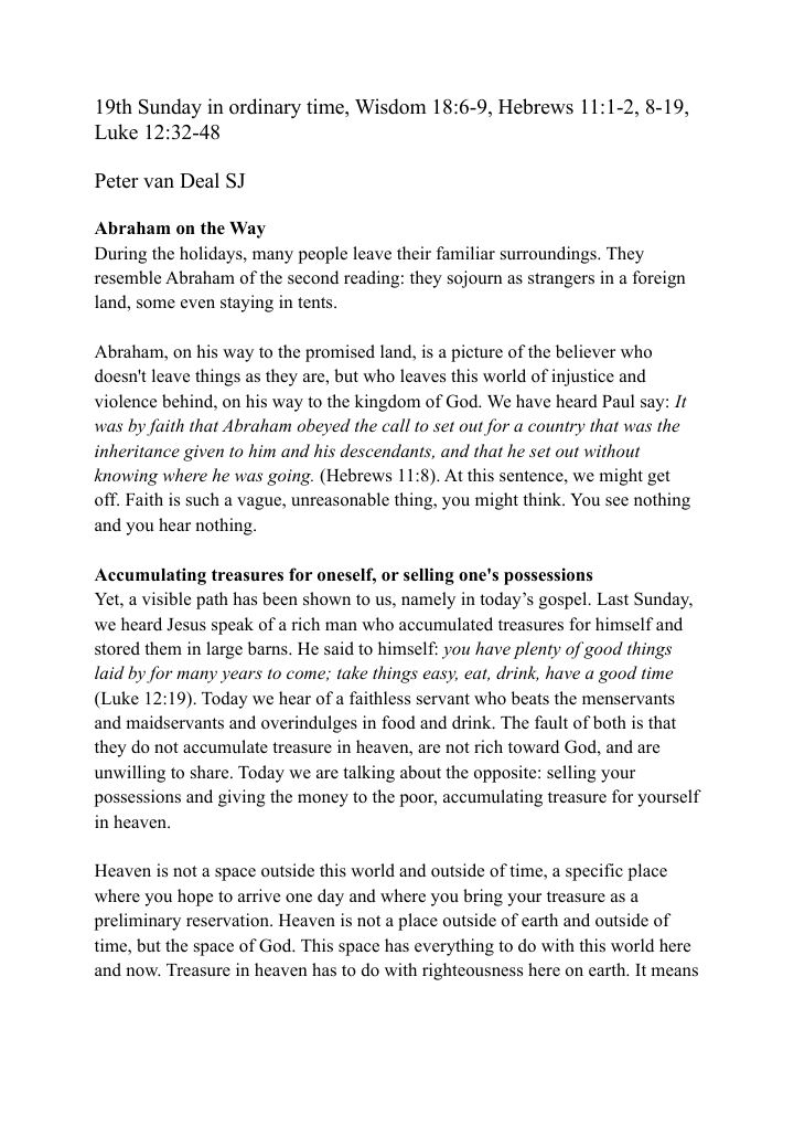 First page of 9 August 2025