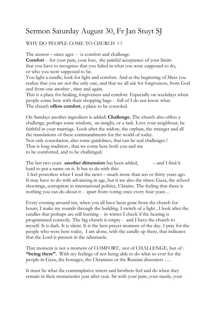 First page of 30 August 2025