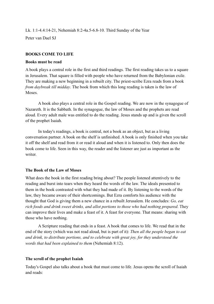 First page of 25 January 2025