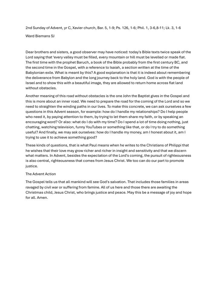 First page of 7 December 2024