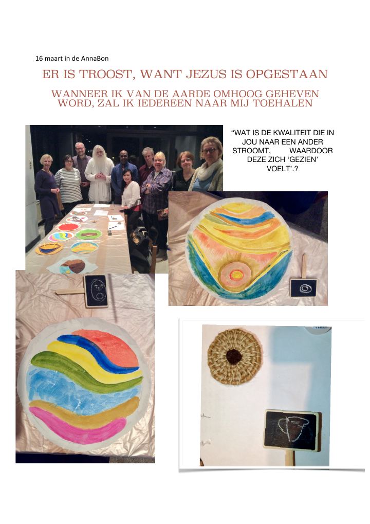 Eerste pagina van 16 maart in de AnnaBon