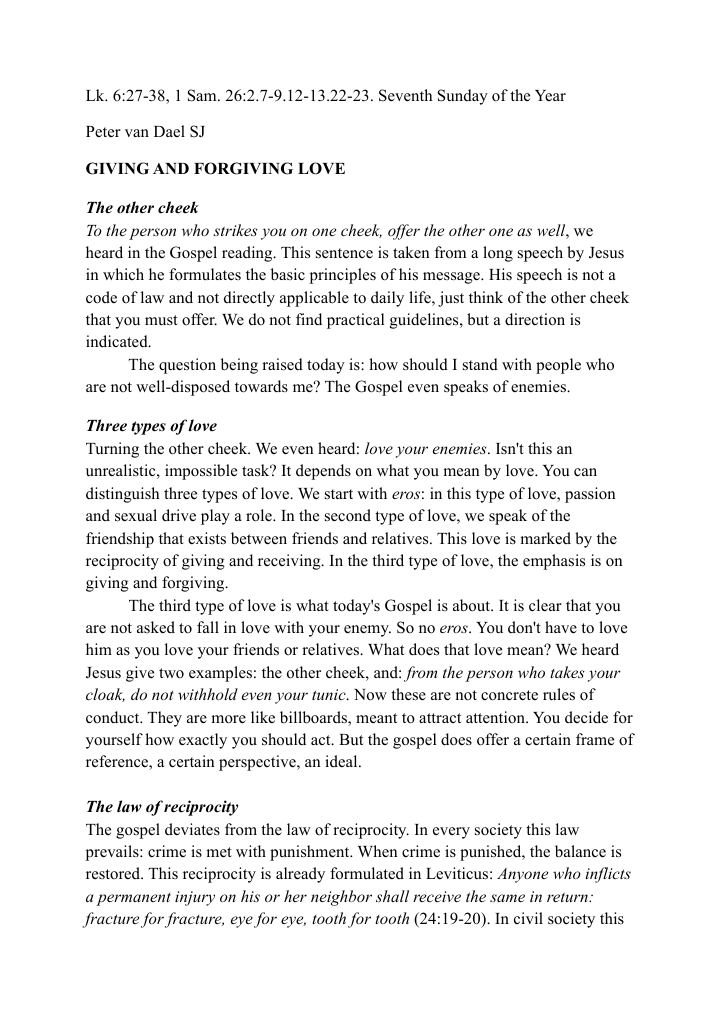 First page of 22 February 2025