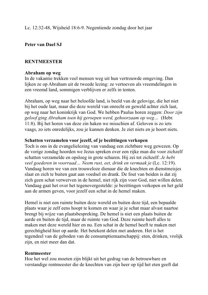 First page of 10 augustus 2025